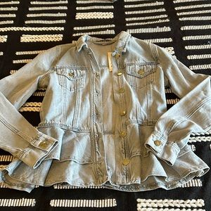 Denim jacket and new with tag!